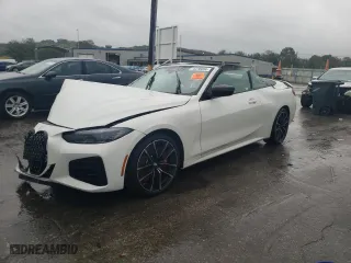 2023 BMW 4 Series M440i xDrive with VIN WBA63AT0XPCL70994, listed as a Copart auction lot 73236094 with 0 mi miles and Salvage Title. Bid and sale history available at carsss.com. Image 1.