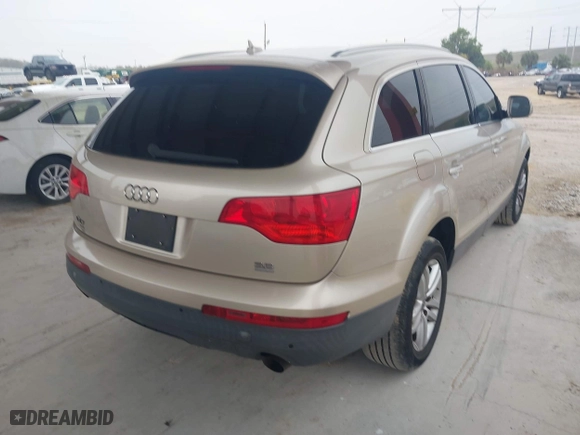 2009 Audi Q7 with VIN WA1AY74L99D023707, listed as a IAAI auction lot 41649568 with 166,968 mi miles. Bid and sale history available at carsss.com. Image 4.