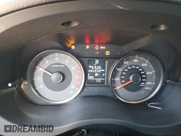 2018 Subaru Forester Premium with VIN JF2SJGECXJH511415, listed as a Copart auction lot 82927724 with 85,939 mi miles and Salvage Title. Bid and sale history available at carsss.com. Image 9.