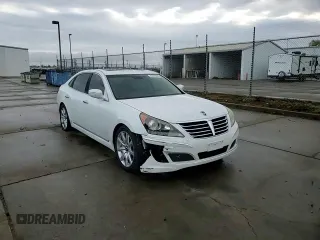 2013 Hyundai Equus Signature with VIN KMHGH4JH5DU064421, listed as a Copart auction lot 49272045 with 129,449 mi miles and Salvage Title. Bid and sale history available at DreamBid. Image 11.