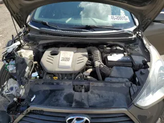 2013 Hyundai Veloster Turbo with VIN KMHTC6AE1DU124502, listed as a Copart auction lot 46489915 with 143,526 mi miles and Salvage title. Bid and sale history available at DreamBid. Image 11.