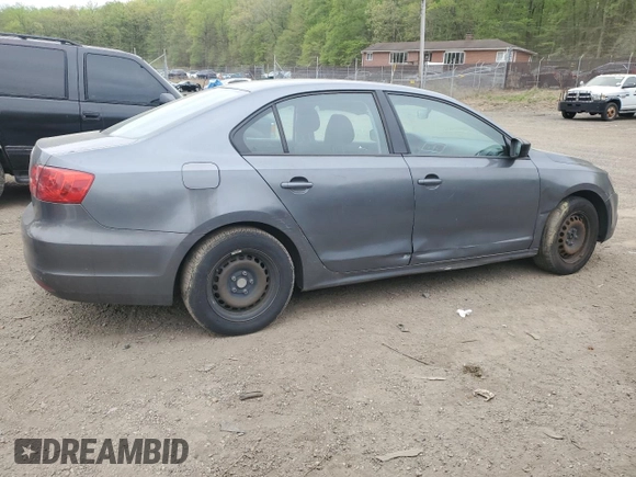 2011 Volkswagen Jetta Sedan S with VIN 3VW2K7AJ1BM400018, listed as a Copart auction lot 53639785 with 181,269 mi miles and Salvage Title. Bid and sale history available at carsss.com. Image 3.