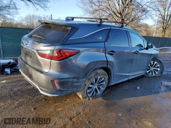 2022 Lexus RX with VIN JTJHZKFA1N2039659, listed as a Copart auction lot 89028255 with 38,685 mi miles and Salvage Title. Bid and sale history available at carsss.com. Image 3.