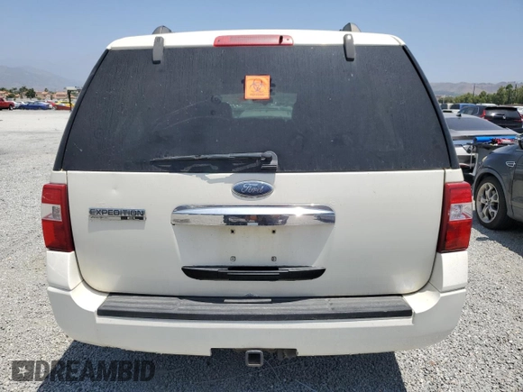 2007 Ford Expedition Max Limited with VIN 1FMFK20527LA06284, listed as a Copart auction lot 60783485 with 99,743 mi miles and Salvage title. Bid and sale history available at DreamBid. Image 6.