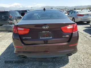 2014 Kia Optima EX with VIN 5XXGN4A71EG340072, listed as a Copart auction lot 49357955 with 177,486 mi miles and Clean Title. Bid and sale history available at carsss.com. Image 6.
