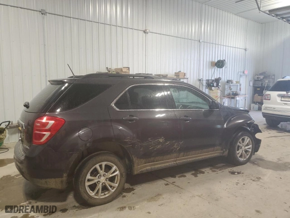 2016 Chevrolet Equinox LT with VIN 2GNFLFEK8G6297168, listed as a Copart auction lot 48068495 with 75,278 mi miles and Salvage Title. Bid and sale history available at carsss.com. Image 3.