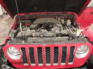 2020 Jeep Gladiator Overland with VIN 1C6HJTFG1LL129994, listed as a IAAI auction lot 42244189 with 46,414 mi miles and . Bid and sale history available at DreamBid. Image 10.