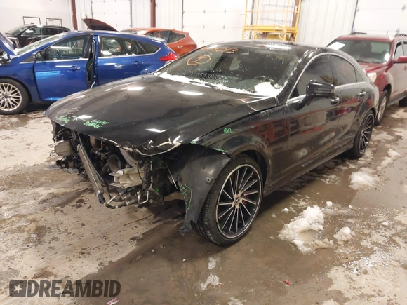 2016 Mercedes-Benz CLS with VIN WDDLJ9BB9GA160868, listed as a IAAI auction lot 41374243 with 174,985 mi miles. Bid and sale history available at carsss.com. Image 19.