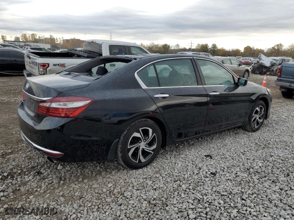 2017 Honda Accord Sedan LX with VIN 1HGCR2F39HA285045, listed as a Copart auction lot 74950614 with NaN miles and Salvage Title. Bid and sale history available at carsss.com. Image 3.