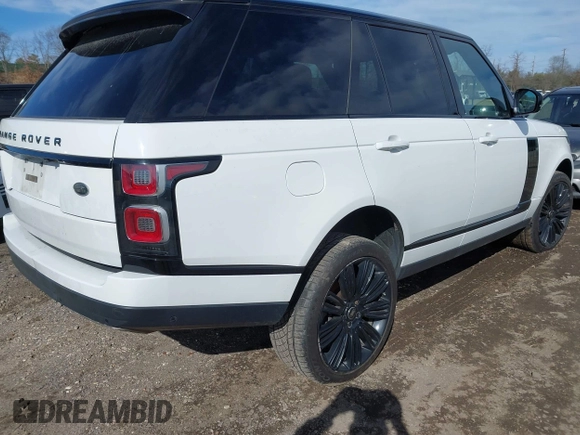 2019 Land Rover Range Rover HSE with VIN SALGS2SV2KA557849, listed as a IAAI auction lot 41834988 with 93,678 mi miles and . Bid and sale history available at DreamBid. Image 4.