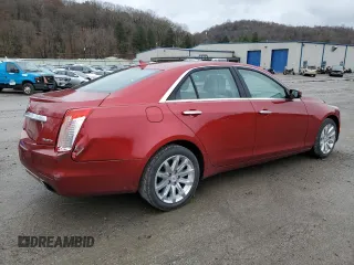 2014 Cadillac CTS AWD with VIN 1G6AW5SX5E0161092, listed as a Copart auction lot 81174424 with 61,972 mi miles and Salvage title. Bid and sale history available at DreamBid. Image 3.