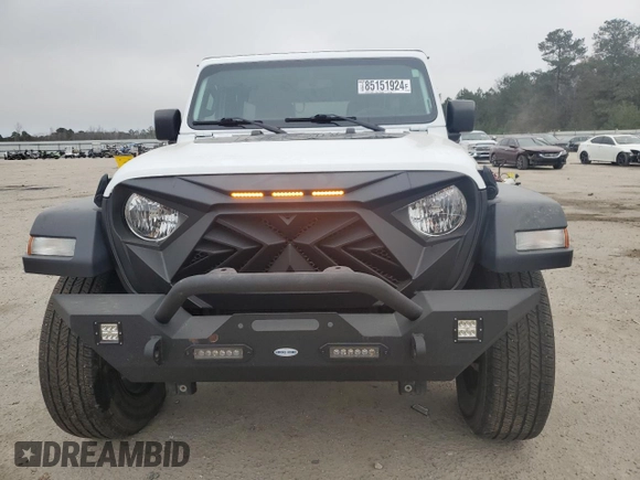 2023 Jeep Wrangler Sport S with VIN 1C4HJXDN6PW634600, listed as a Copart auction lot 85151924 with 26,111 mi miles and Clean Title. Bid and sale history available at DreamBid. Image 5.