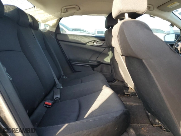 2018 Honda Civic Sedan LX with VIN 2HGFC2F57JH561472, listed as a Copart auction lot 52611235 with 126,350 mi miles and Clean Title. Bid and sale history available at carsss.com. Image 10.