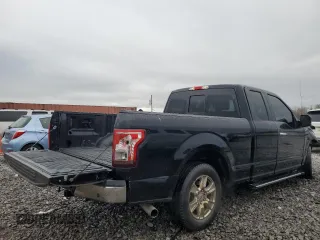 2016 Ford F-150 XL with VIN 1FTEX1CP5GFC96317, listed as a Copart auction lot 43956955 with 229,618 mi miles and Salvage Title. Bid and sale history available at carsss.com. Image 3.