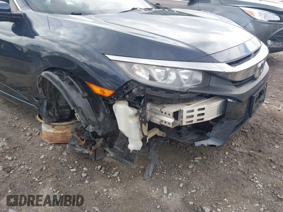 2017 Honda Civic Sedan EX with VIN 19XFC2F78HE214884, listed as a IAAI auction lot 41687685 with 124,623 mi miles. Bid and sale history available at carsss.com. Image 6.