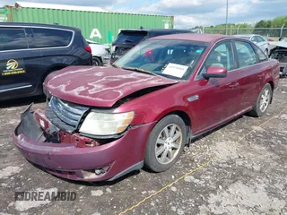 2008 Ford Taurus SEL with VIN 1FAHP24W08G114873, listed as a IAAI auction lot 41970989 with 170,278 mi miles. Bid and sale history available at carsss.com. Image 2.