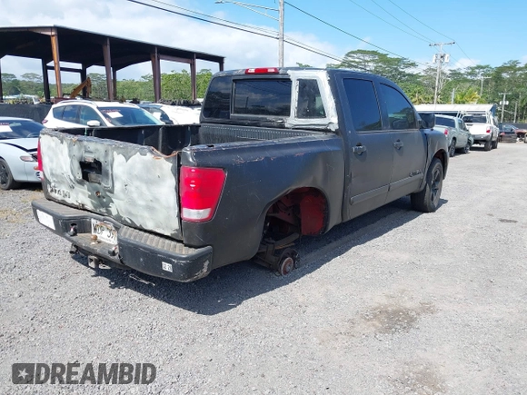 2012 Nissan Titan S with VIN 1N6AA0EJ0CN316084, listed as a IAAI auction lot 41666607 with 138,655 mi miles. Bid and sale history available at carsss.com. Image 4.