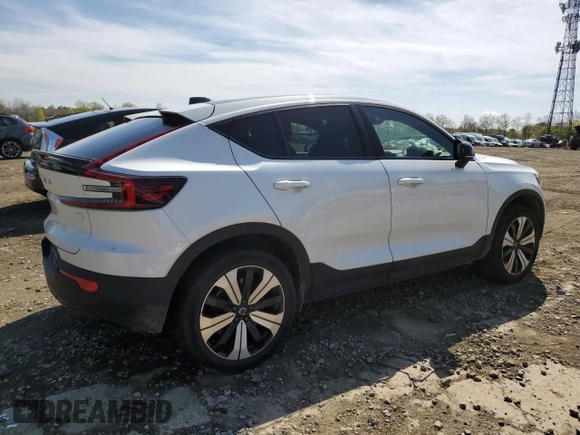 2023 Volvo C40 Plus с VIN YV4ED3GL3P2059521, выставлен на аукционе Copart как лот 54053395 с пробегом 24 902 миль миль и Списание • Salvage title. История ставок и продаж доступна на DreamBid. Изображение 3.