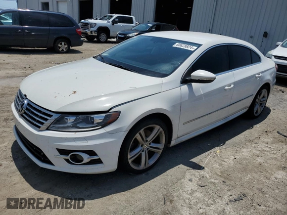 2014 Volkswagen CC R-Line with VIN WVWBN7AN1EE524099, listed as a Copart auction lot 60628924 with 120,310 mi miles and Clean Title. Bid and sale history available at carsss.com. Image 1.