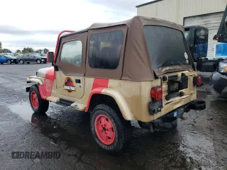 1993 Jeep Wrangler with VIN 1J4FY29S4PP227609, listed as a Copart auction lot 78205764 with 197,549 mi miles and Salvage Title. Bid and sale history available at carsss.com. Image 2.
