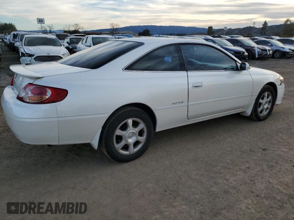 2003 Toyota Solara SE with VIN 2T1CF22P83C608702, listed as a Copart auction lot 87129974 with 116,363 mi miles and Salvage Title. Bid and sale history available at carsss.com. Image 3.