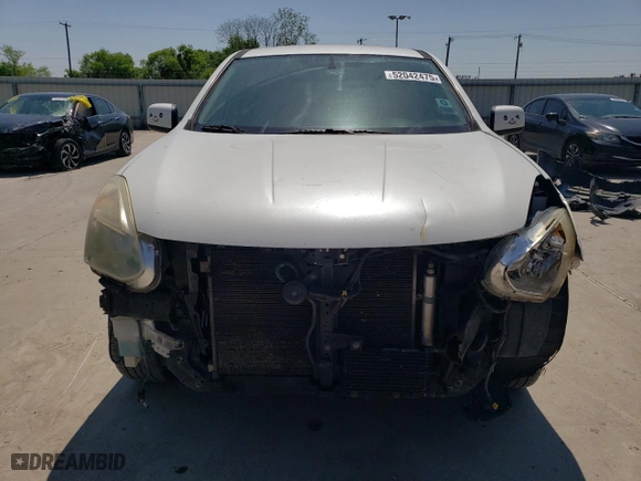 2013 Nissan Rogue S with VIN JN8AS5MT7DW010161, listed as a Copart auction lot 52042475 with 204,923 mi miles and Salvage Title. Bid and sale history available at carsss.com. Image 5.