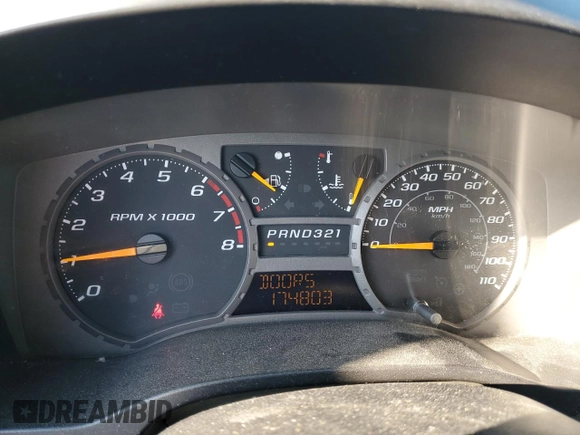 2006 GMC Canyon SLE1 with VIN 1GTDT136968253889, listed as a Copart auction lot 87820665 with 174,803 mi miles and Salvage Title. Bid and sale history available at carsss.com. Image 9.