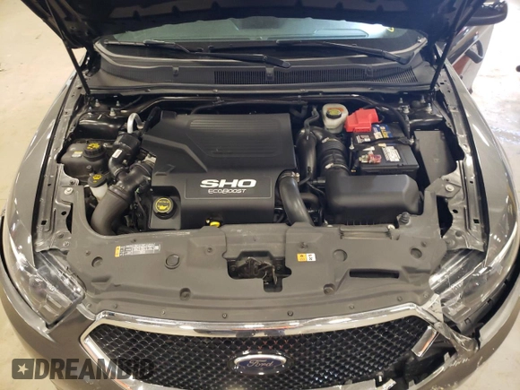 2016 Ford Taurus SHO with VIN 1FAHP2KT8GG121982, listed as a Copart auction lot 54378405 with 52,508 mi miles and Salvage title. Bid and sale history available at DreamBid. Image 11.