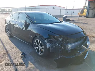 2018 Nissan Maxima SL with VIN 1N4AA6AP3JC401046, listed as a IAAI auction lot 42144400 with 86,330 mi miles and . Bid and sale history available at DreamBid. Image 1.
