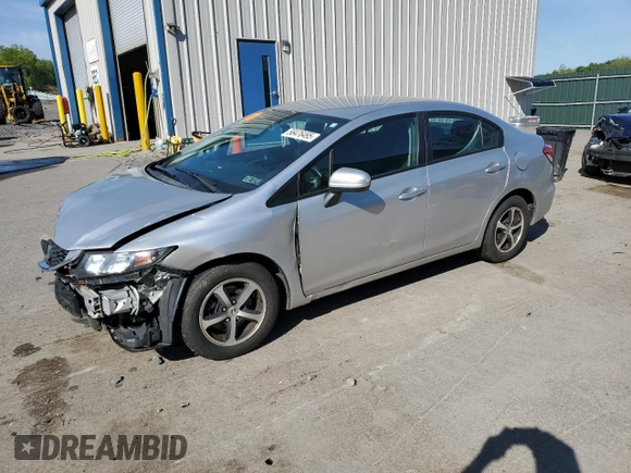 2015 Honda Civic SE z VIN 19XFB2F77FE246287, wystawiony jako Copart lot #56476495 z przebiegiem 218 009 mil mil oraz Szkoda całkowita • Salvage title. Historia ofert i sprzedaży dostępna na DreamBid. Obrazek 1.