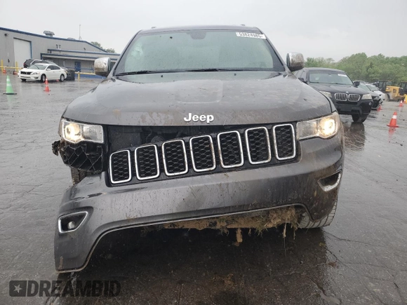2018 Jeep Grand Cherokee Limited with VIN 1C4RJFBG6JC378311, listed as a Copart auction lot 53824985 with 96,596 mi miles and Salvage Title. Bid and sale history available at DreamBid. Image 5.