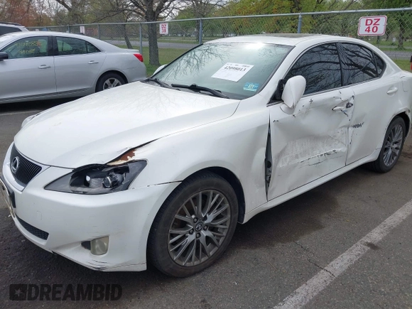 2006 Lexus IS 250 with VIN JTHCK262262007247, listed as a IAAI auction lot 42098013 with 148,221 mi miles and . Bid and sale history available at DreamBid. Image 2.