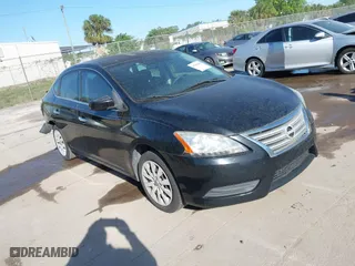 2014 Nissan Sentra SV with VIN 3N1AB7AP9EY200183, listed as a IAAI auction lot 41795406 with 167,111 mi miles. Bid and sale history available at carsss.com. Image 1.