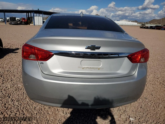 2016 Chevrolet Impala LT with VIN 2G1115S39G9181954, listed as a Copart auction lot 43137895 with 101,949 mi miles and Salvage Title. Bid and sale history available at carsss.com. Image 6.