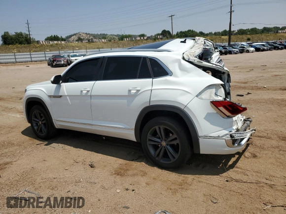 2022 Volkswagen Atlas SEL R-Line z VIN 1V2SE2CA1NC201341, wystawiony jako Copart lot #64889124 z przebiegiem 44 939 mil mil oraz Szkoda całkowita • Salvage title. Historia ofert i sprzedaży dostępna na DreamBid. Obrazek 2.