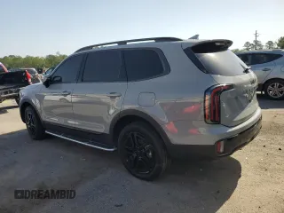 2025 Kia Telluride SX X-Line with VIN 5XYP5DGC3SG568800, listed as a Copart auction lot 57134715 with Not provided miles and Salvage title. Bid and sale history available at DreamBid. Image 2.