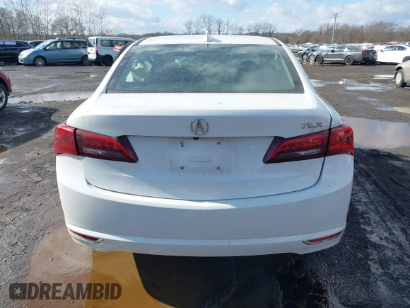 2017 Acura TLX w/Technology Pkg with VIN 19UUB1F5XHA001197, listed as a IAAI auction lot 41530789 with 65,747 mi miles. Bid and sale history available at carsss.com. Image 15.