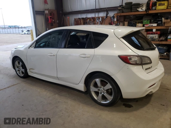 2010 Mazda 3 S Sport with VIN JM1BL1H56A1351402, listed as a Copart auction lot 46910135 with 207,441 mi miles and Salvage title. Bid and sale history available at DreamBid. Image 2.