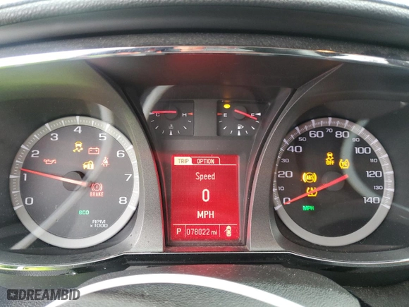 2013 GMC Terrain SLE with VIN 2GKALMEK0D6175640, listed as a Copart auction lot 48977795 with 78,022 mi miles and Salvage Title. Bid and sale history available at carsss.com. Image 9.