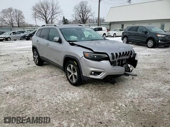 2019 Jeep Cherokee Limited with VIN 1C4PJMDX7KD197416, listed as a Copart auction lot 45141325 with Not provided miles and Salvage title. Bid and sale history available at DreamBid. Image 12.