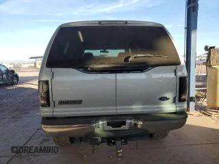 2005 Ford Excursion Special Serv with VIN 1FMNU40L65EB83177, listed as a Copart auction lot 86405534 with 147,144 mi miles and Salvage title. Bid and sale history available at DreamBid. Image 6.