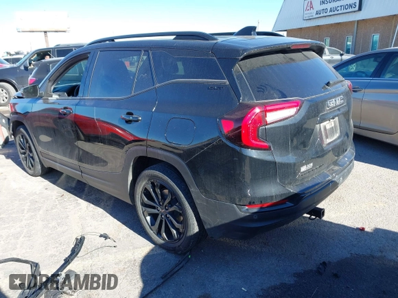 2022 GMC Terrain SLT with VIN 3GKALPEV2NL239122, listed as a IAAI auction lot 41074071 with 36,920 mi miles. Bid and sale history available at carsss.com. Image 3.