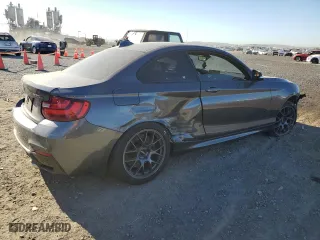 2017 BMW 2 Series M240i with VIN WBA2G1C30HV638986, listed as a Copart auction lot 79770604 with 0 mi miles and Salvage Title. Bid and sale history available at carsss.com. Image 3.