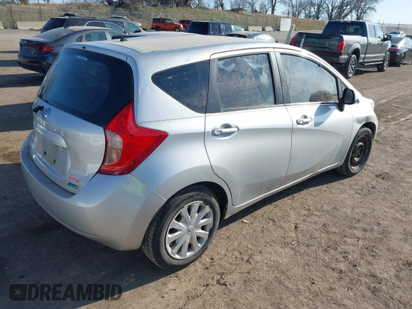2014 Nissan Note SV with VIN 3N1CE2CP2EL361486, listed as a IAAI auction lot 41908679 with Not Provided miles and . Bid and sale history available at DreamBid. Image 4.