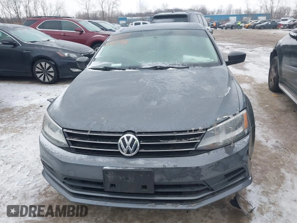2015 Volkswagen Jetta Sport with VIN 3VWD17AJ6FM319596, listed as a IAAI auction lot 41370591 with 92,818 mi miles and . Bid and sale history available at DreamBid. Image 12.