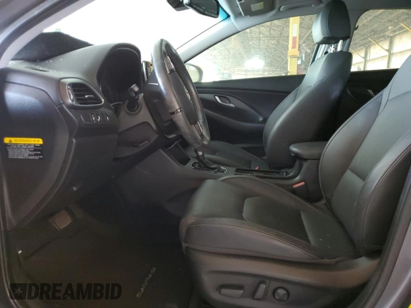 2018 Hyundai Elantra GT with VIN KMHH35LE5JU067620, listed as a Copart auction lot 72066304 with 0 mi miles and Salvage Title. Bid and sale history available at carsss.com. Image 7.