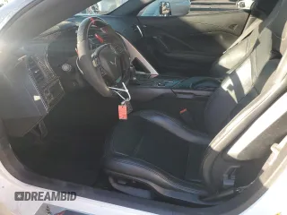 2017 Chevrolet Corvette 1LT with VIN 1G1YB2D79H5104395, listed as a Copart auction lot 45605385 with 41,792 mi miles and Salvage Title. Bid and sale history available at carsss.com. Image 7.