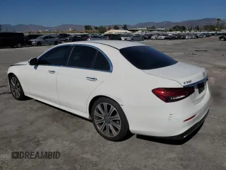 2022 Mercedes-Benz E-Class E 350 with VIN W1KZF8DB7NB027441, listed as a Copart auction lot 46950435 with 46,186 mi miles and Salvage Title. Bid and sale history available at carsss.com. Image 2.
