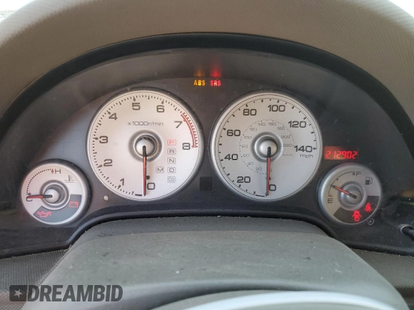 2004 Acura RSX with VIN JH4DC54894S013098, listed as a Copart auction lot 65931834 with 212,902 mi miles and Salvage title. Bid and sale history available at DreamBid. Image 9.