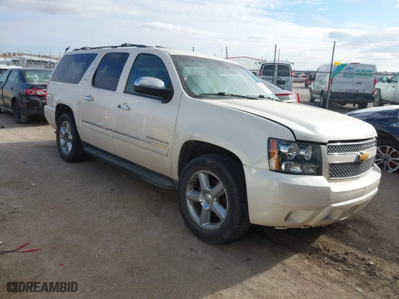 2012 Chevrolet Suburban LTZ with VIN 1GNSKKE71CR251475, listed as a IAAI auction lot 41276204 with 241,316 mi miles. Bid and sale history available at carsss.com. Image 1.